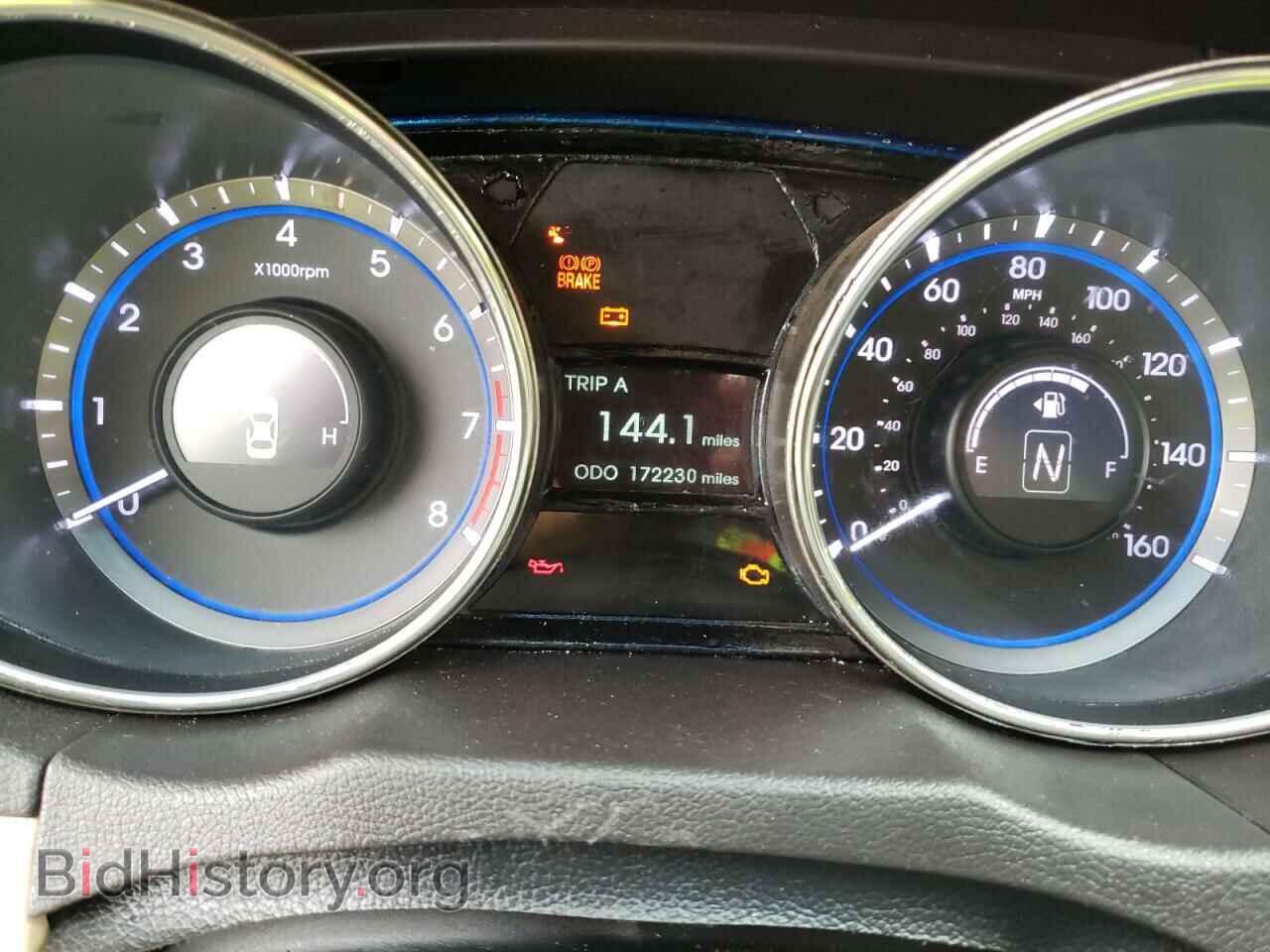 2012 HYUNDAI SONATA - VIN: 5NPEC4AB7CH371944 - Фото 8