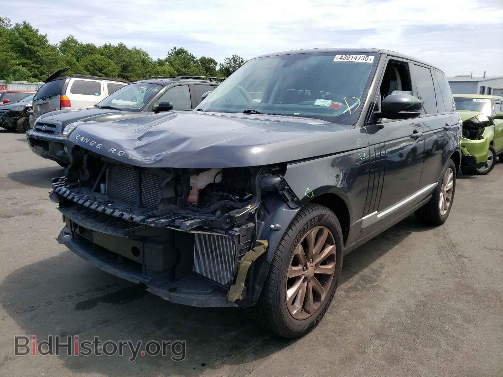 2014 LAND ROVER RANGEROVER - VIN: SALGS2WF8EA162792 - Фото 2