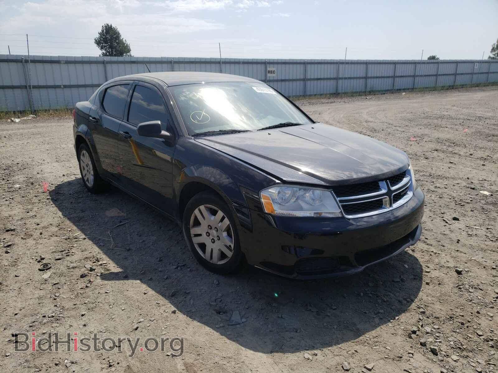 Photo 1C3CDZAB0CN265292 - DODGE AVENGER 2012