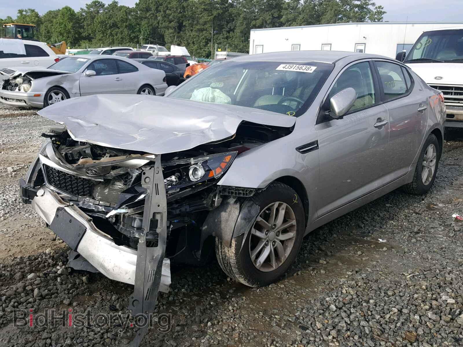 2013 KIA OPTIMA - VIN: KNAGM4A79D5361402 - Фото 2