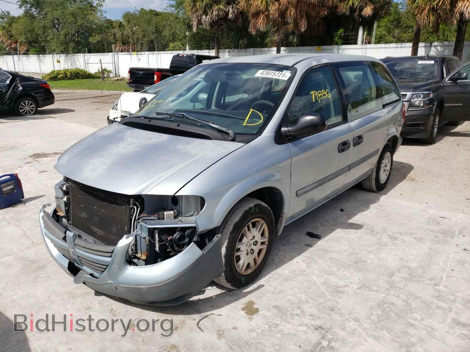 2006 DODGE CARAVAN - VIN: 1D4GP25B46B737671 - Фото 2