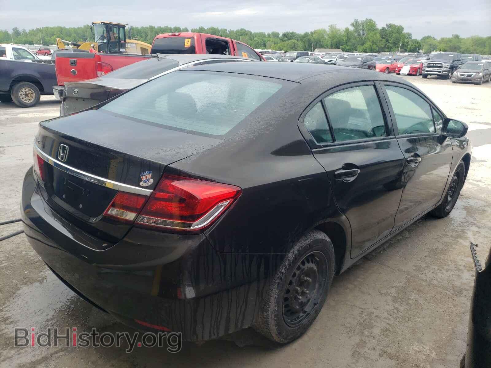 2014 HONDA CIVIC - VIN: 2HGFB2F59EH511004 - Фото 4