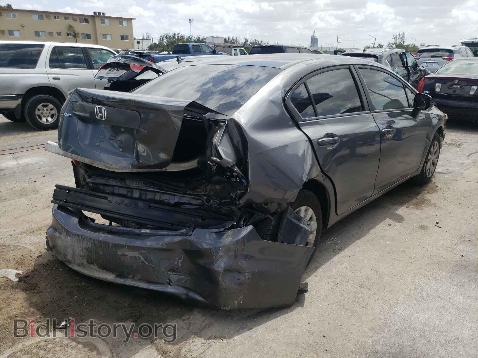 2012 HONDA CIVIC - VIN: 19XFB2F56CE020283 - Фото 4