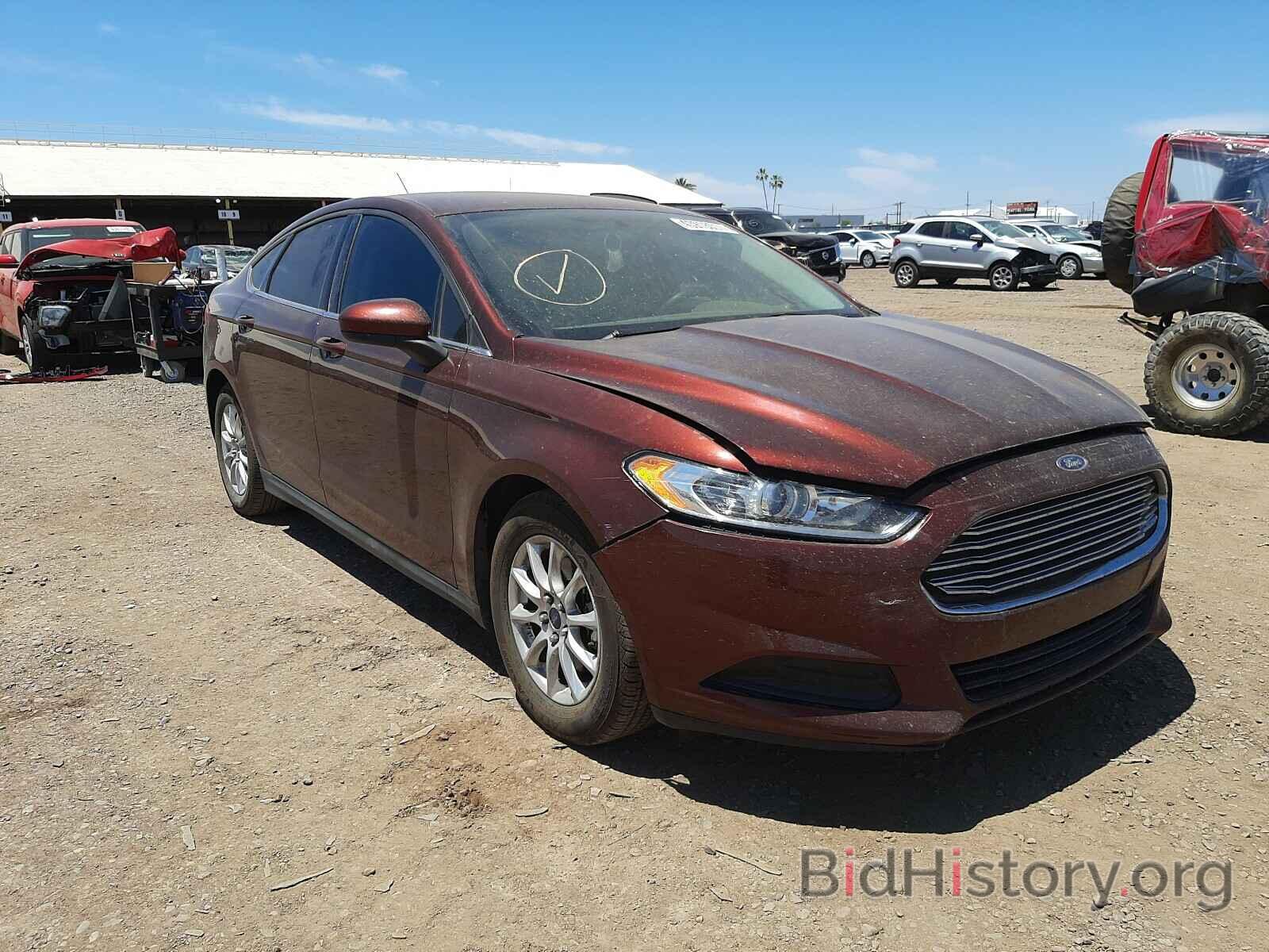 Photo 3FA6P0G76FR105715 - FORD FUSION 2015