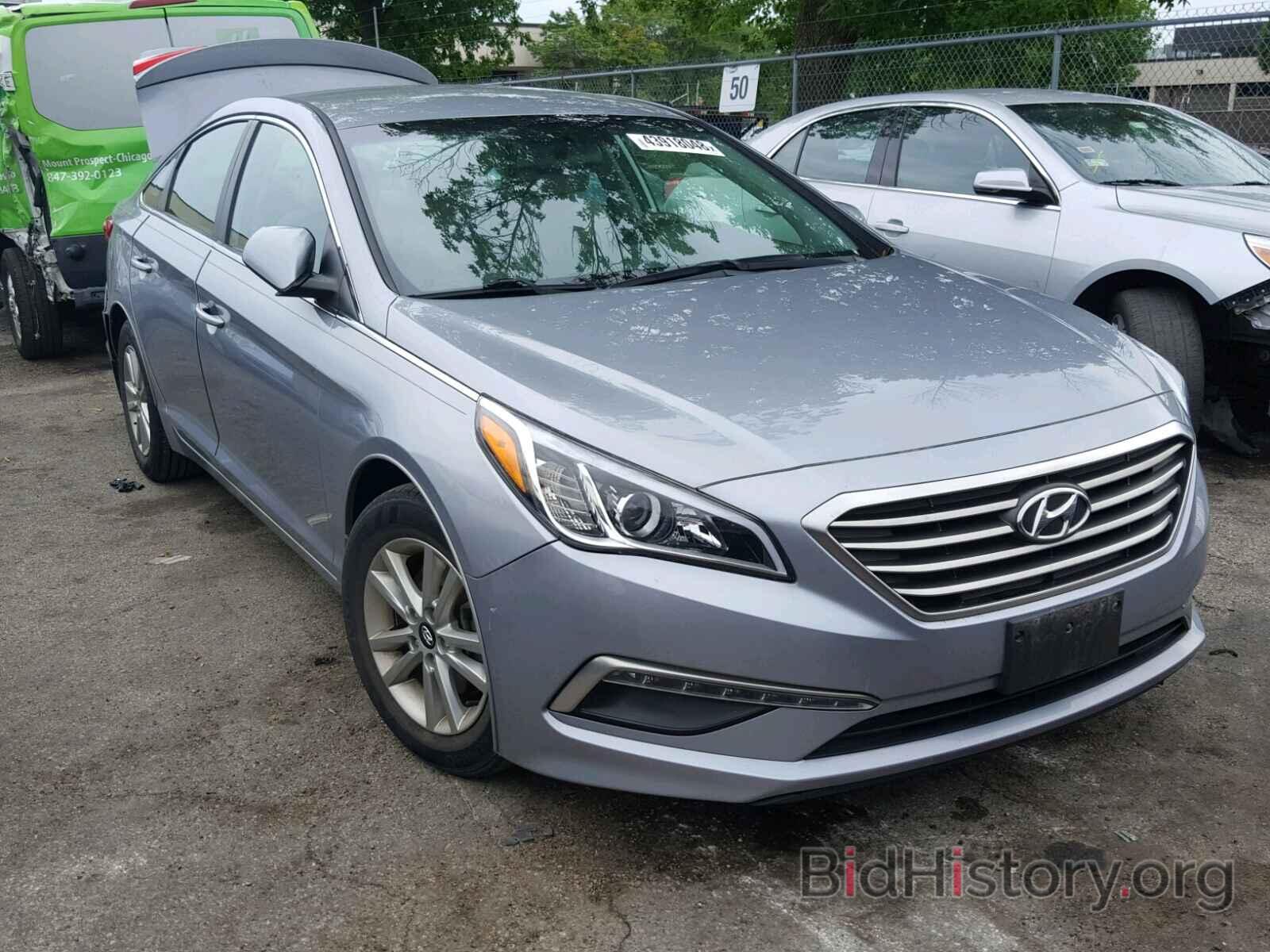 Фотография 5NPE24AF8FH179216 - HYUNDAI SONATA 2015