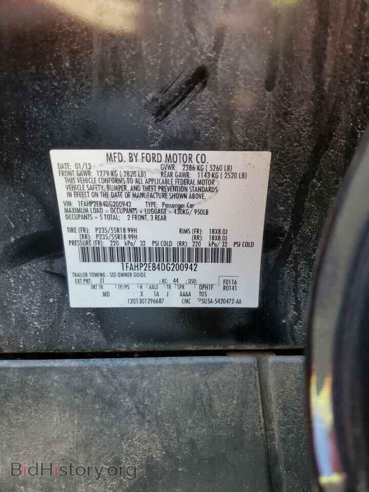 2013 FORD TAURUS - VIN: 1FAHP2E84DG200942 - Photo 12