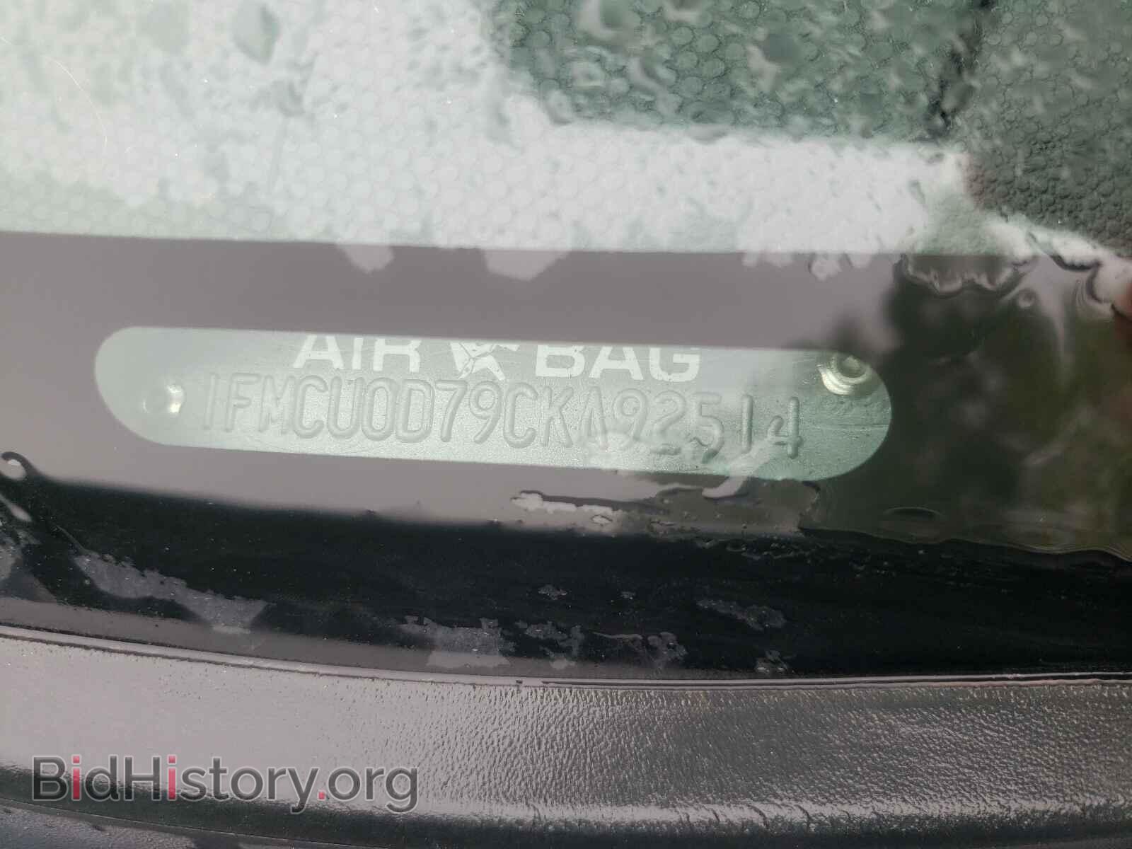 2012 FORD ESCAPE - VIN: 1FMCU0D79CKA92514 - Фото 10