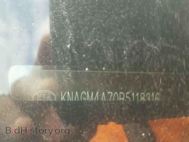 2011 KIA OPTIMA - VIN: KNAGM4A70B5118316 - Photo 10