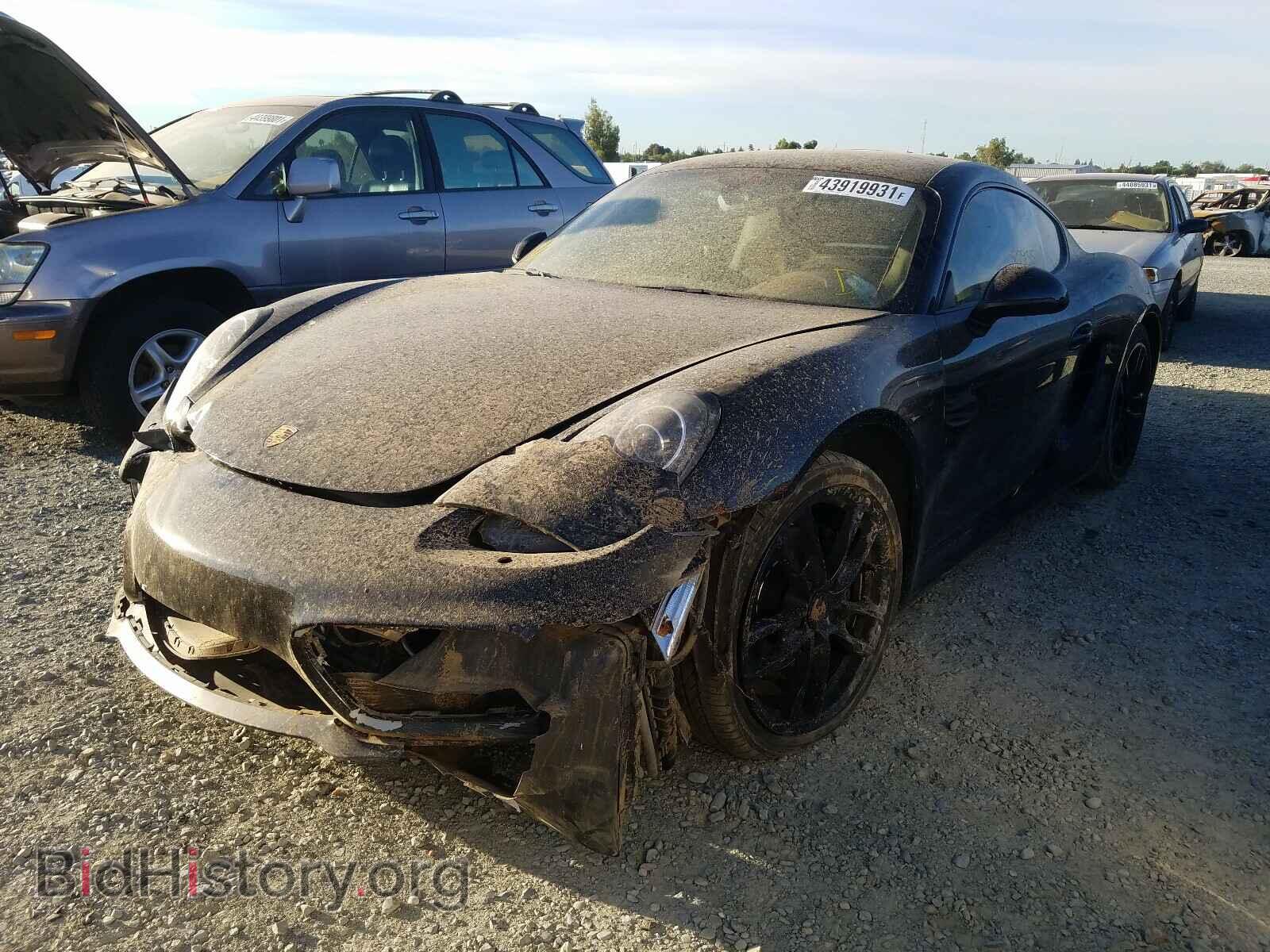 2014 PORSCHE CAYMAN - VIN: WP0AA2A85EK171484 - Фото 2