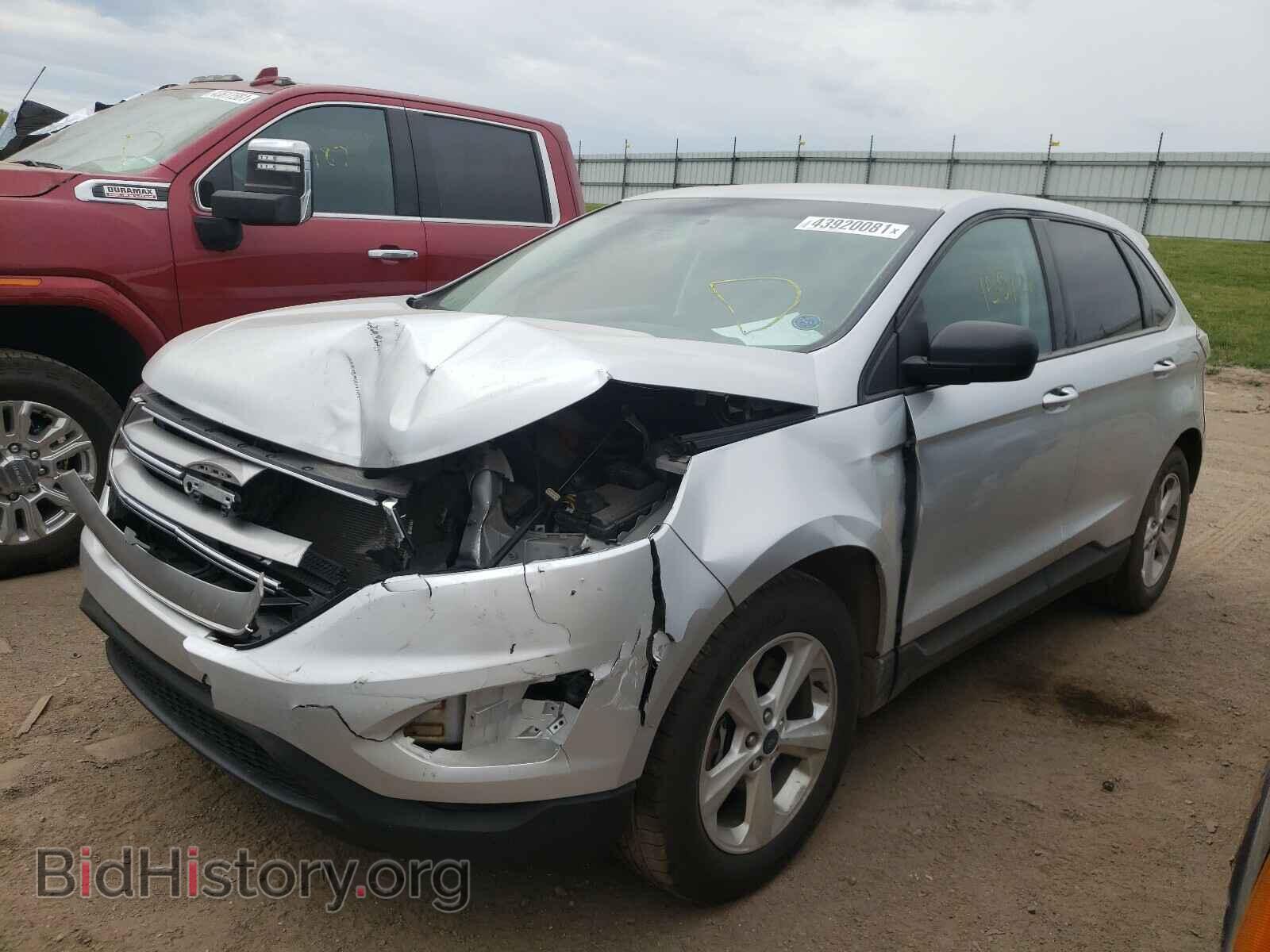 2015 FORD EDGE - VIN: 2FMTK4G90FBB90758 - Фото 2