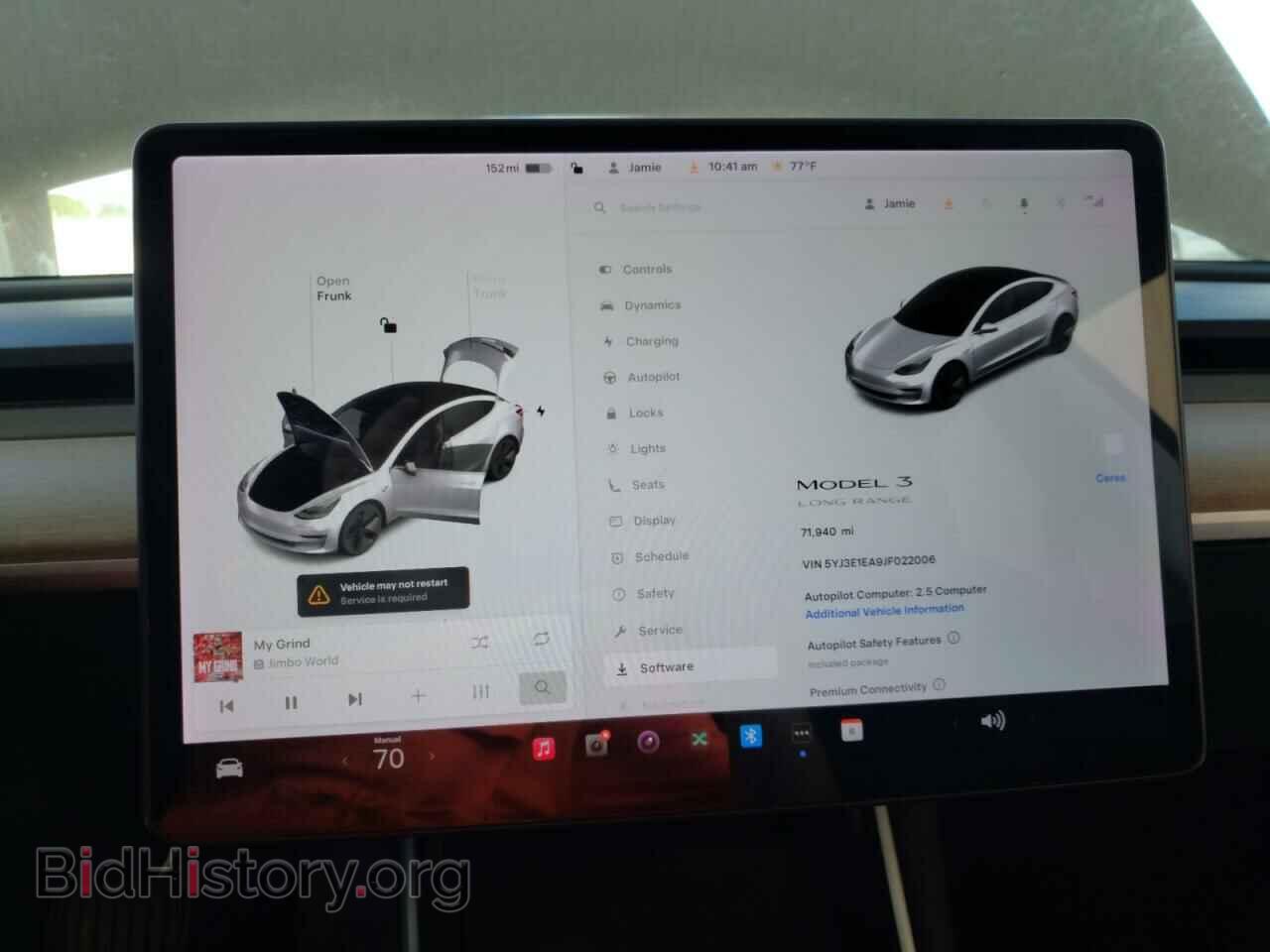 2018 TESLA MODEL 3 - VIN: 5YJ3E1EA9JF022006 - Photo 9