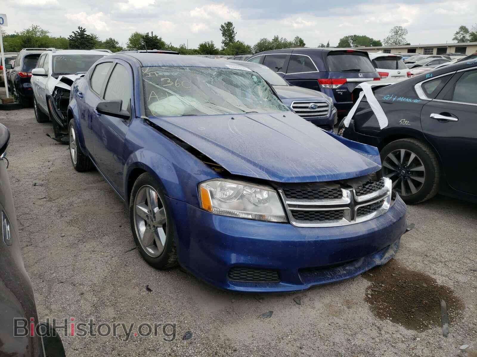 Photo 1C3CDZAB4EN132862 - DODGE AVENGER 2014