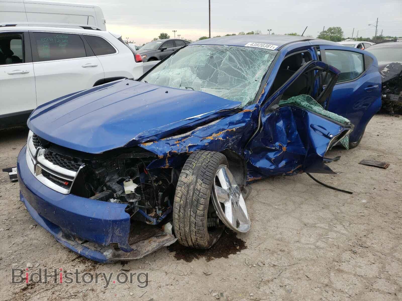 2014 DODGE AVENGER - VIN: 1C3CDZAB4EN132862 - Фото 2