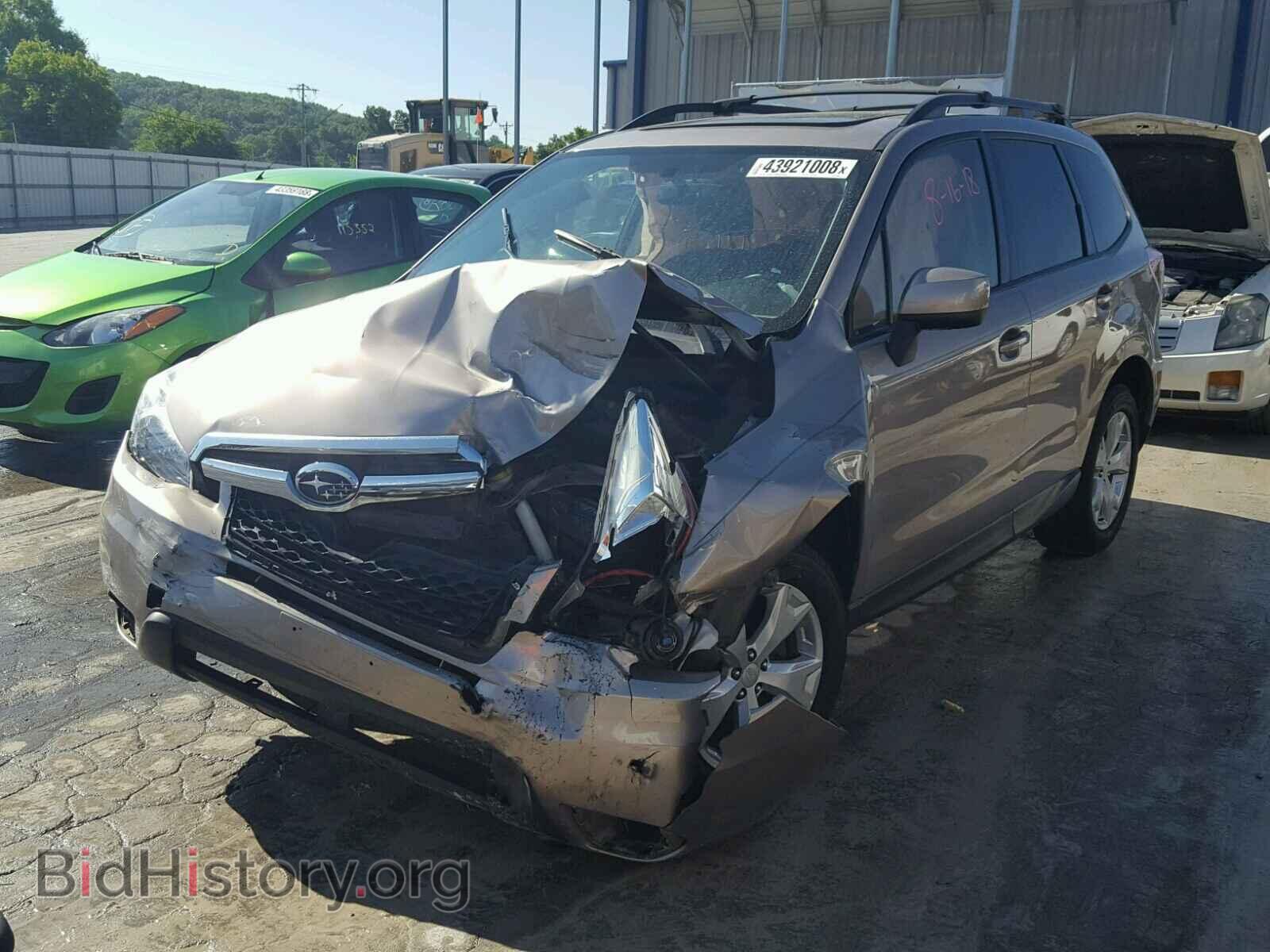 2014 SUBARU FORESTER - VIN: JF2SJAEC2EH459426 - Фото 2