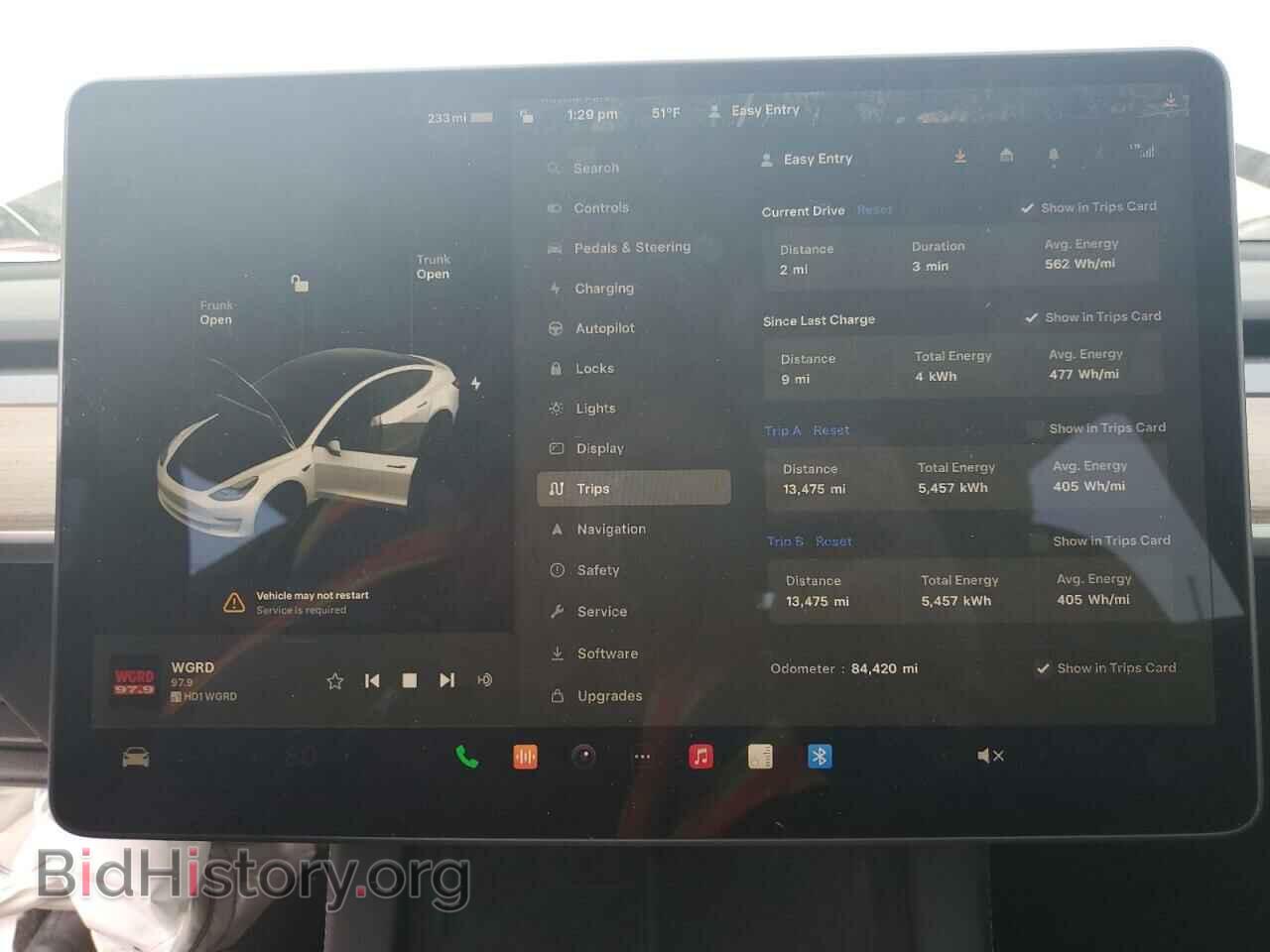 2021 TESLA MODEL 3 - VIN: 5YJ3E1EC0MF925621 - Фото 9