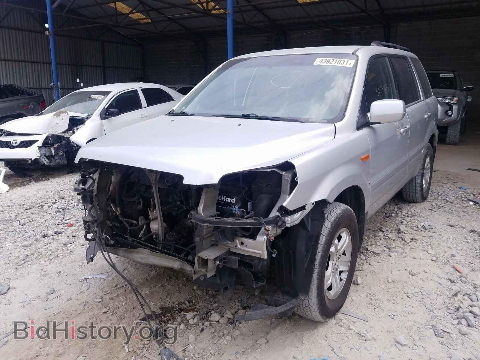2008 HONDA PILOT - VIN: 5FNYF28258B030921 - Фото 2