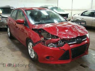 2012 Ford FOCUS Focus SE, red — VIN 1FAHP3K27CL226463, Copart