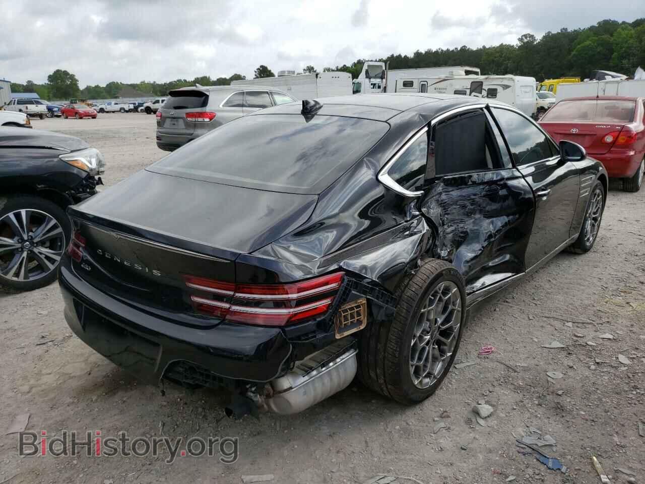 2021 GENESIS G80 - VIN: KMTGB4SC2MU045559 - Фото 4