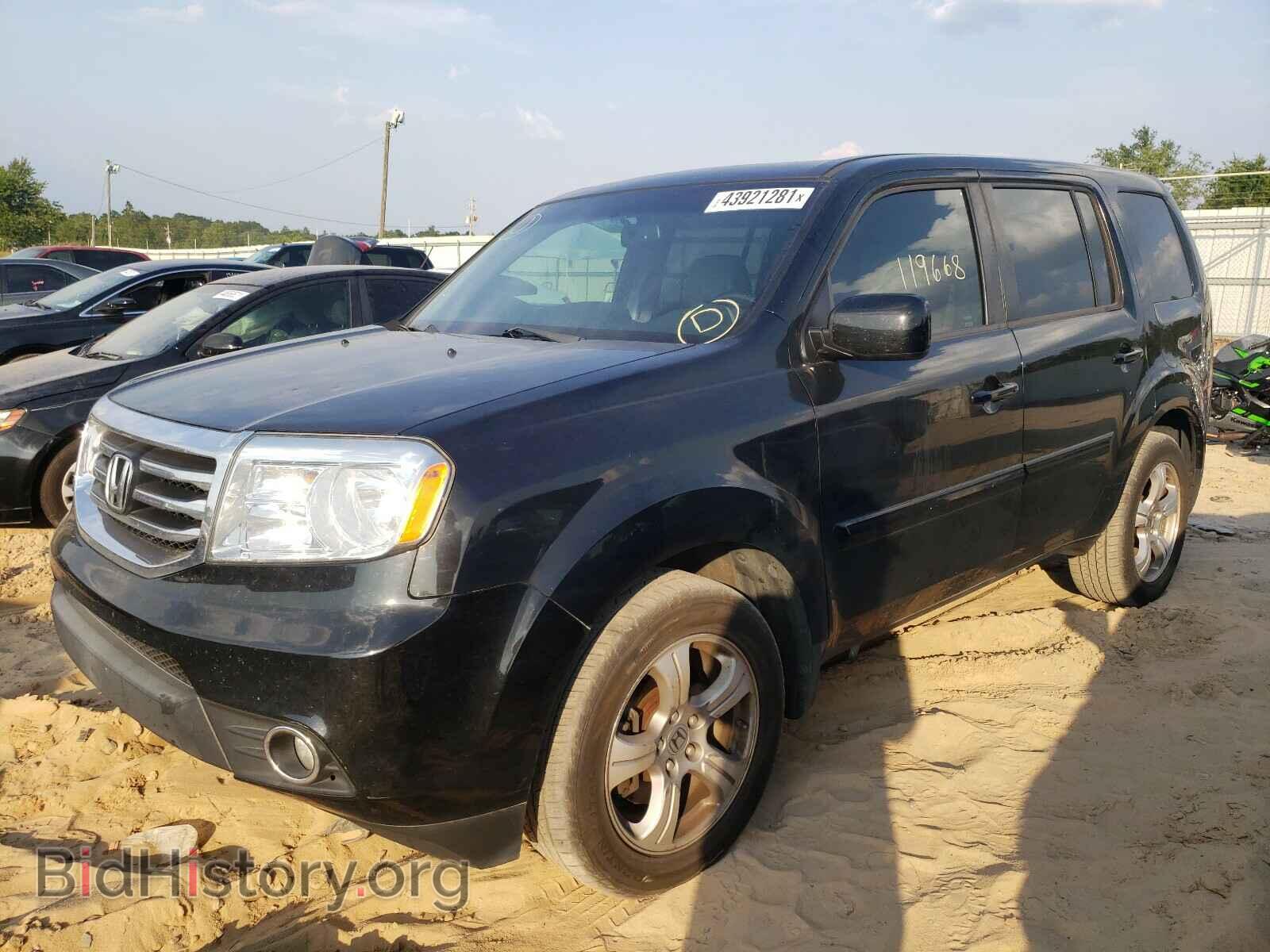 2014 HONDA PILOT - VIN: 5FNYF3H59EB011459 - Фото 2