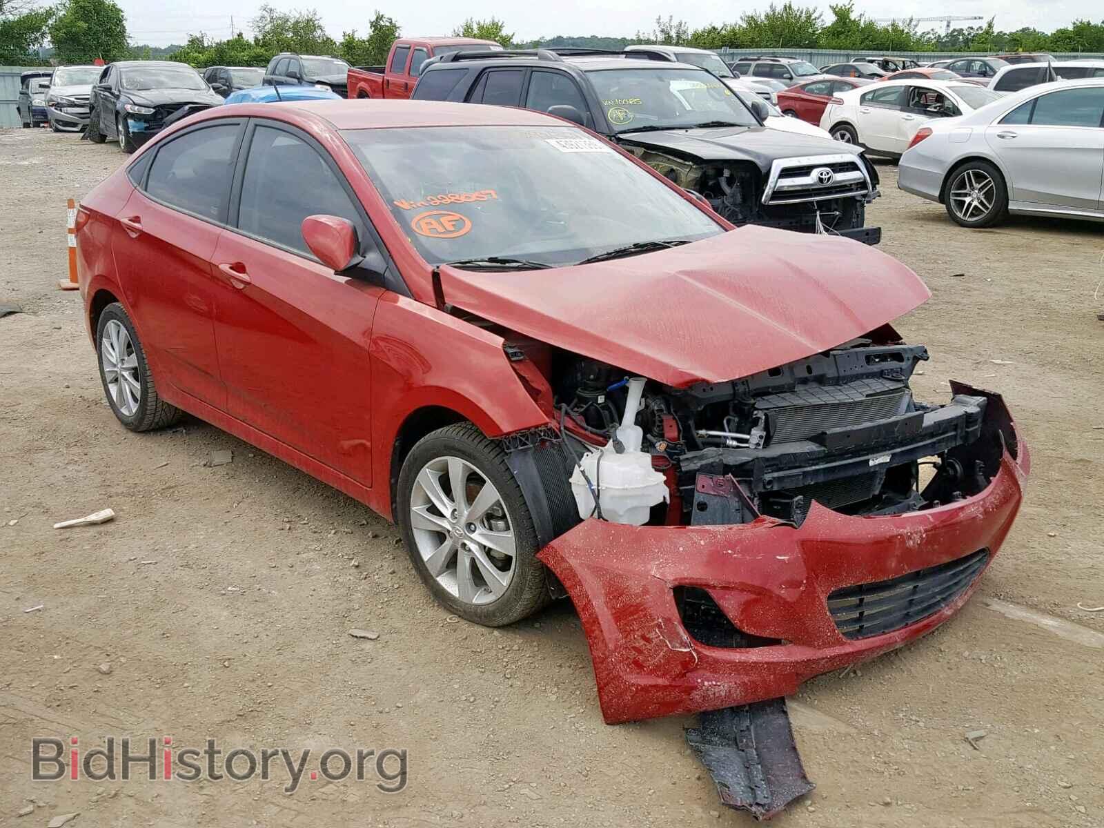Photo KMHCU4AE3CU228067 - HYUNDAI ACCENT 2012