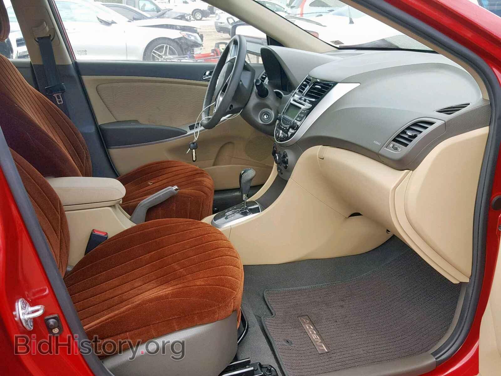 2012 HYUNDAI ACCENT - VIN: KMHCU4AE3CU228067 - Фото 5