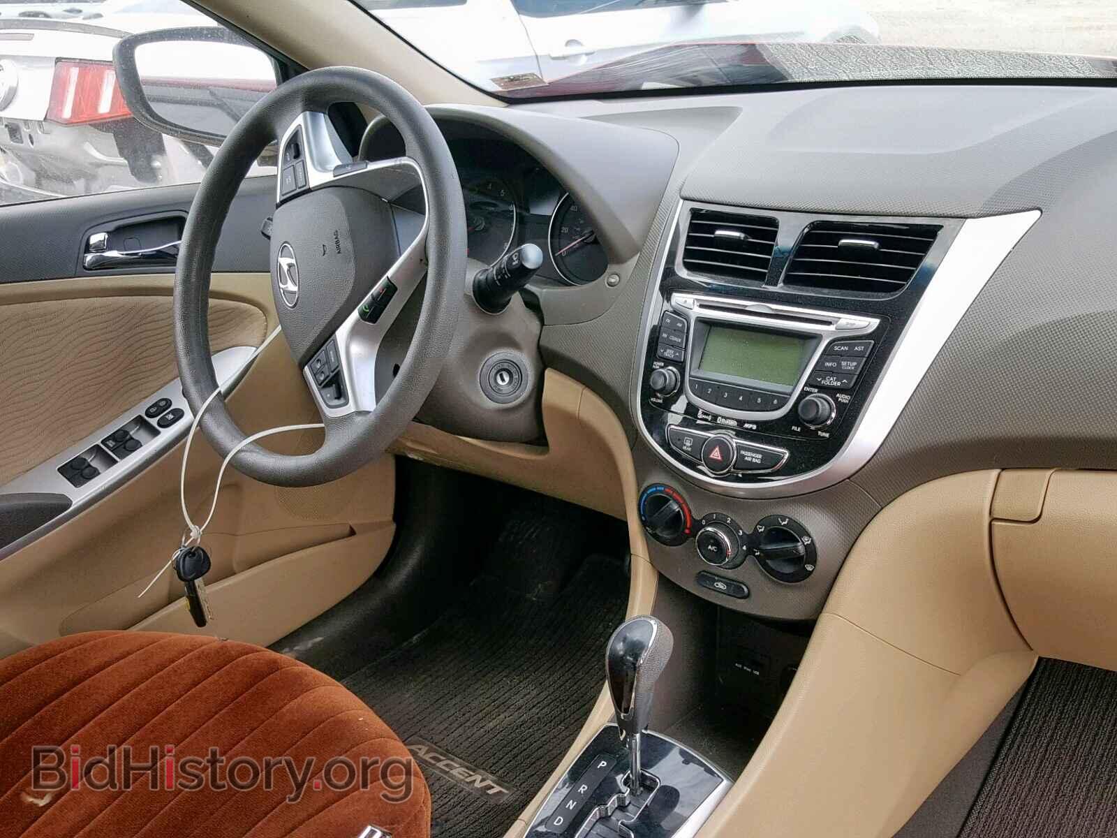 2012 HYUNDAI ACCENT - VIN: KMHCU4AE3CU228067 - Фото 9