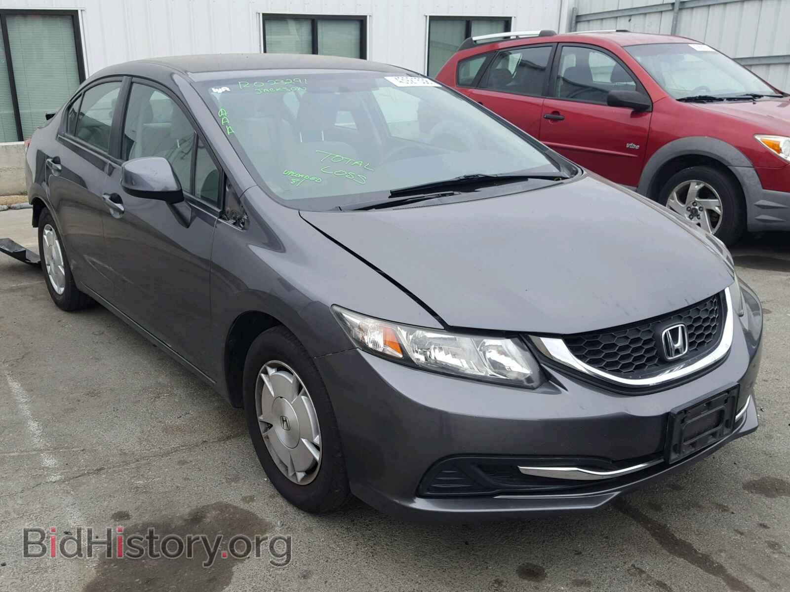 Фотография 2HGFB2F65DH544556 - HONDA CIVIC 2013