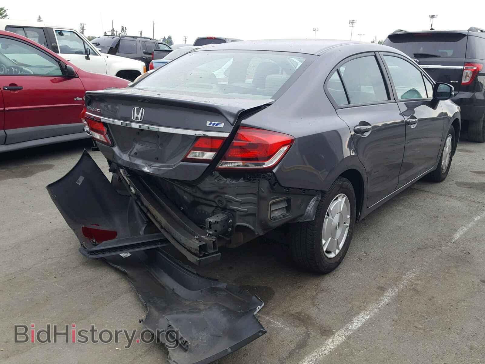 2013 HONDA CIVIC - VIN: 2HGFB2F65DH544556 - Фото 4