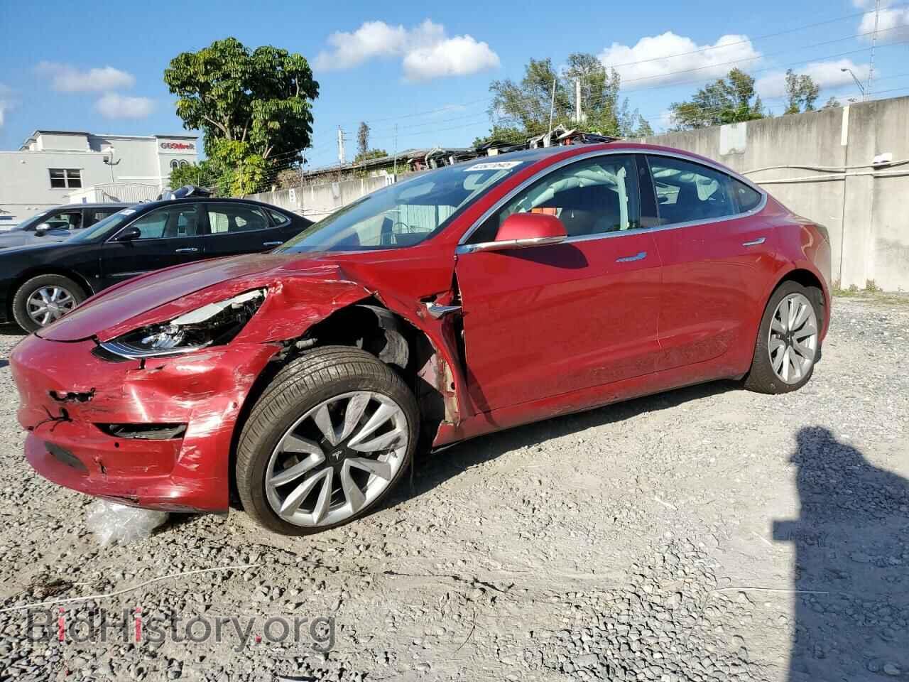 Фотография 5YJ3E1EB8KF389649 - TESLA MODEL 3 2019