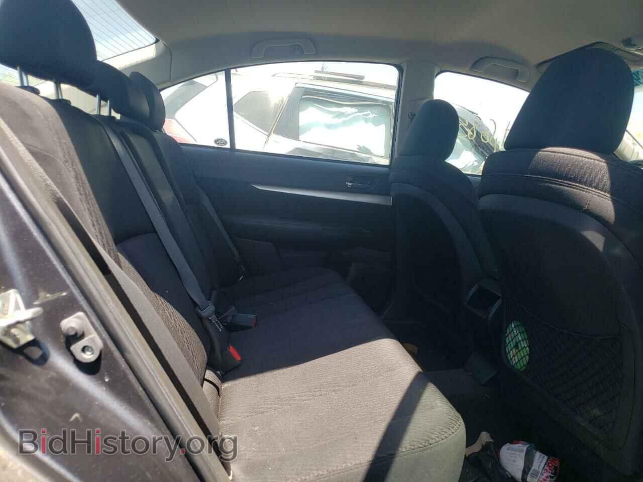 2012 SUBARU LEGACY - VIN: 4S3BMBA65C3017634 - Фото 6