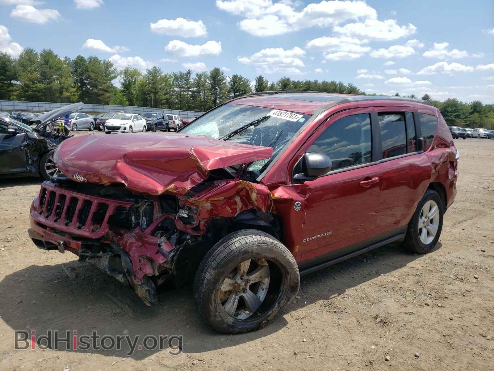 2013 JEEP COMPASS - VIN: 1C4NJDEB1DD280000 - Фото 2