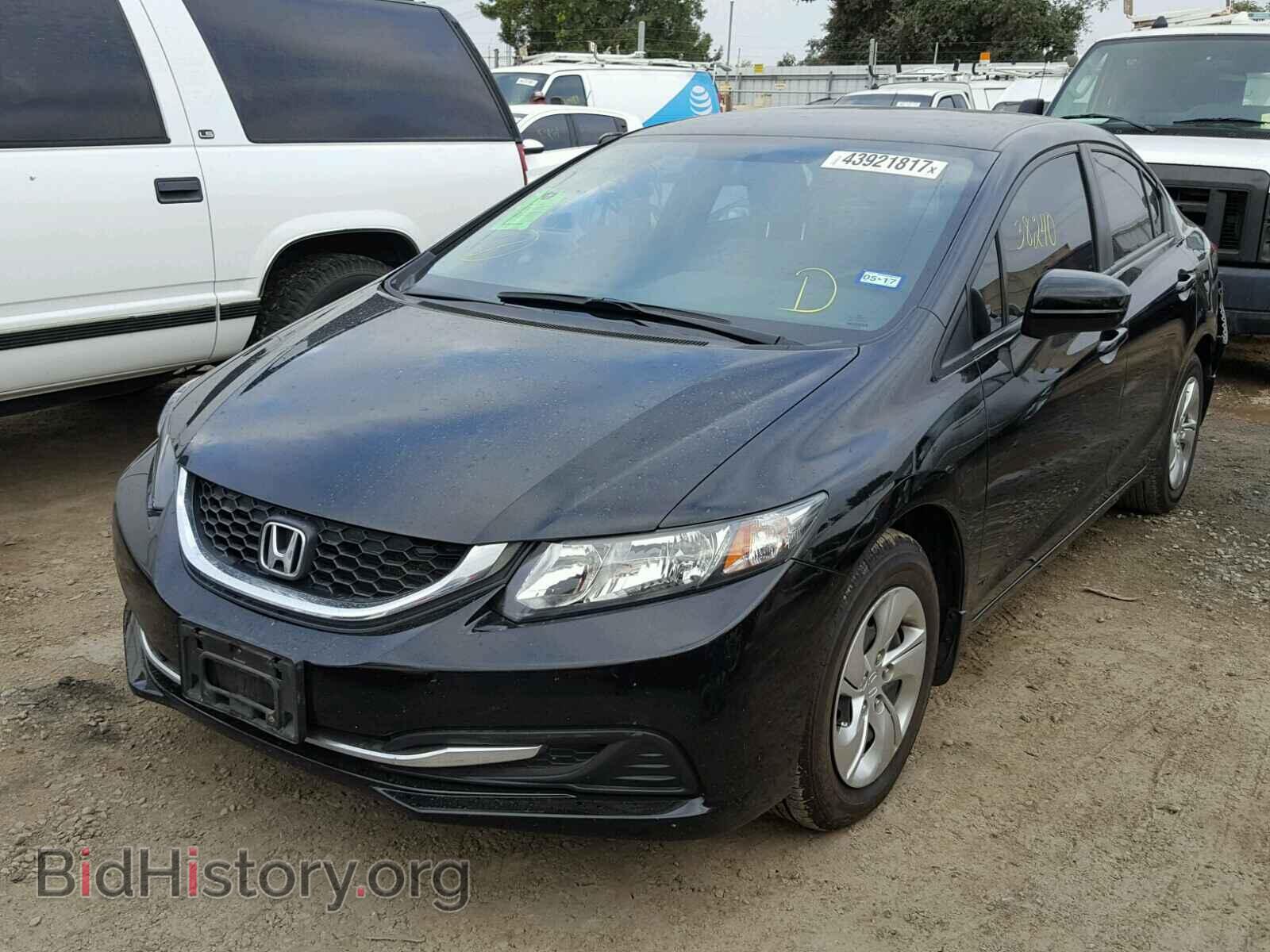 2014 HONDA CIVIC - VIN: 19XFB2F52EE040825 - Фото 2