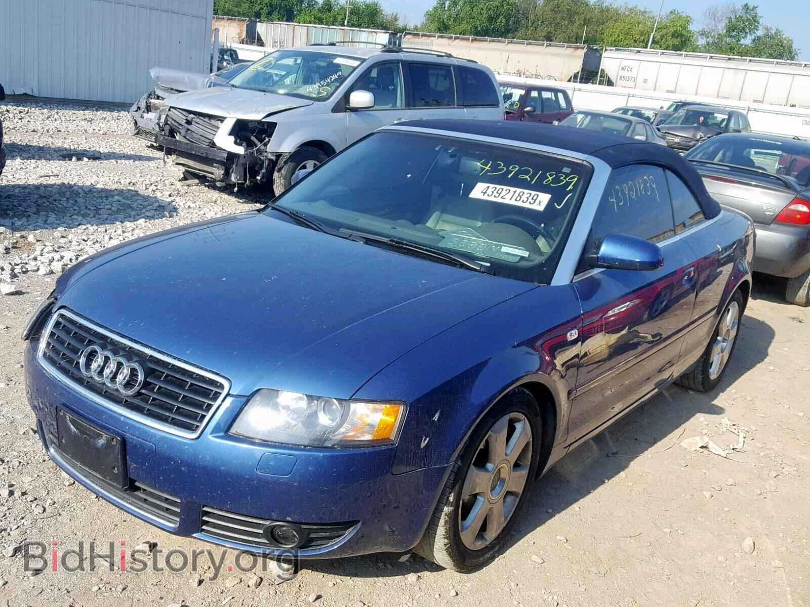 2006 AUDI A4 - VIN: WAUAC48H96K006015 - Фото 2