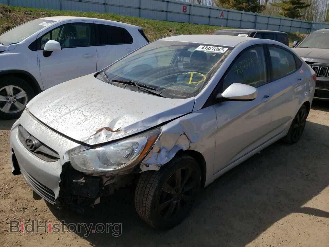 2012 HYUNDAI ACCENT - VIN: KMHCU4AE2CU148095 - Фото 2