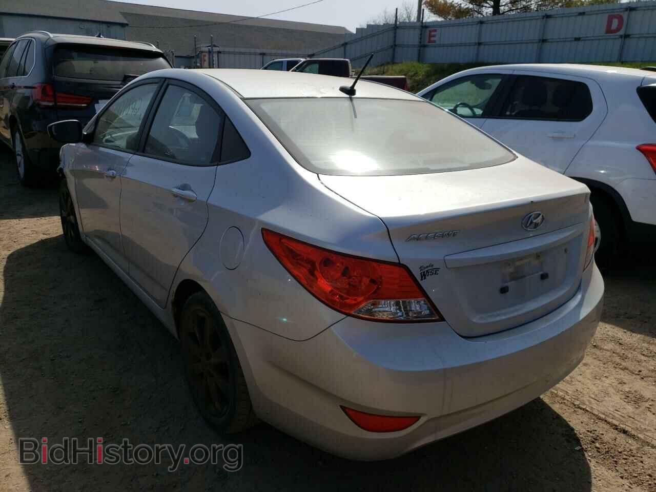 2012 HYUNDAI ACCENT - VIN: KMHCU4AE2CU148095 - Фото 3