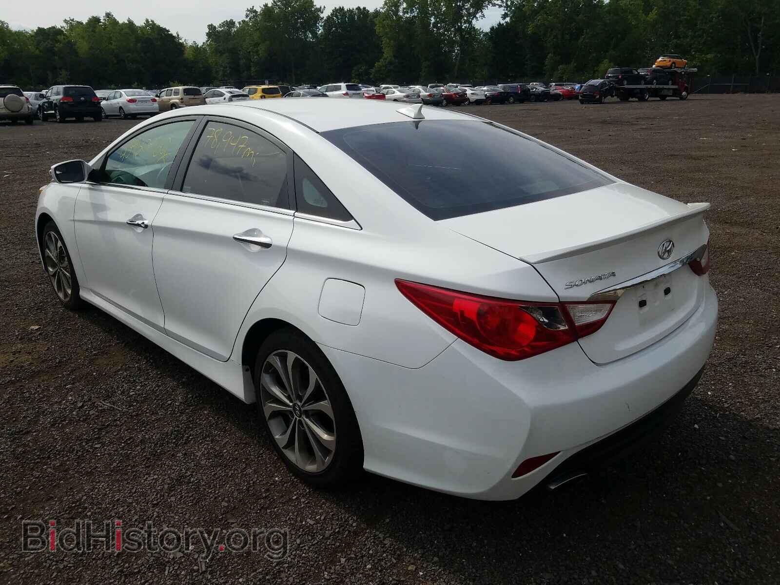 2014 HYUNDAI SONATA - VIN: 5NPEC4AC6EH814130 - Фото 3