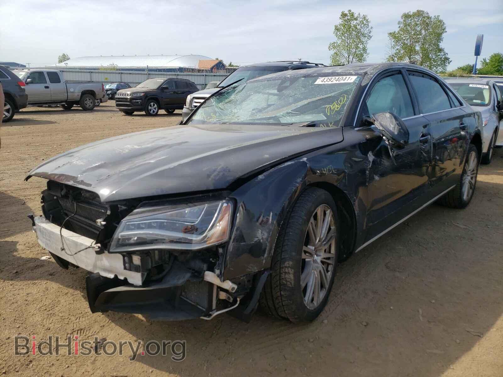2013 AUDI A8 - VIN: WAURGAFD3DN024768 - Photo 2