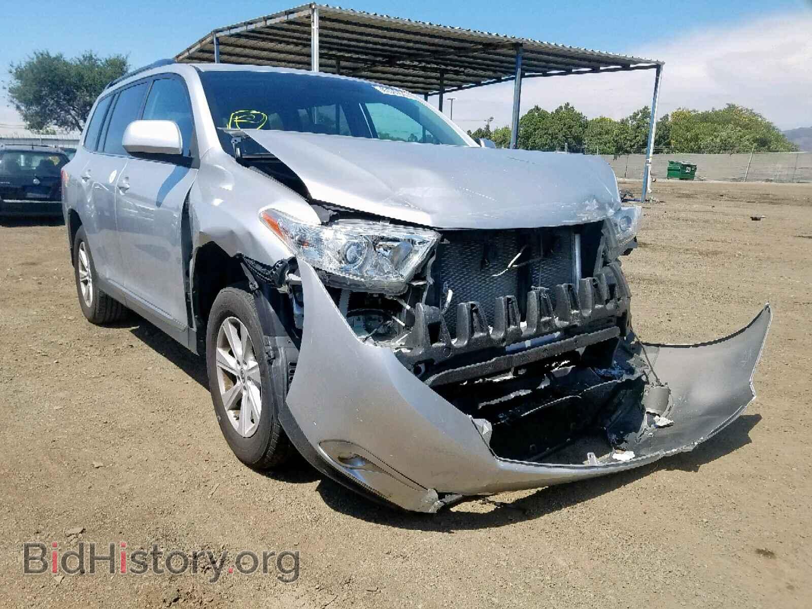 Photo 5TDZK3EHXCS088929 - TOYOTA HIGHLANDER 2012