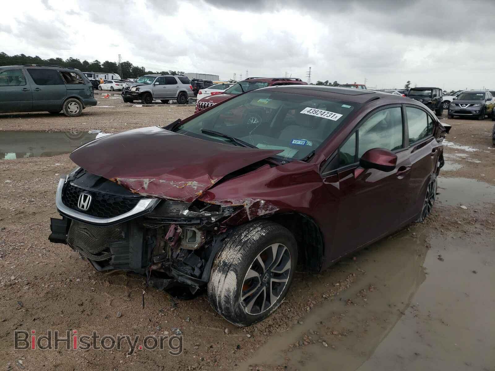 2013 HONDA CIVIC - VIN: 19XFB2F80DE073699 - Фото 2