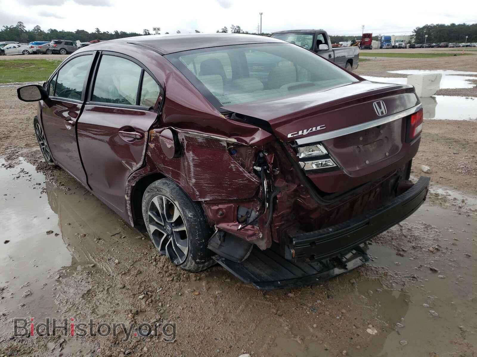 2013 HONDA CIVIC - VIN: 19XFB2F80DE073699 - Фото 3
