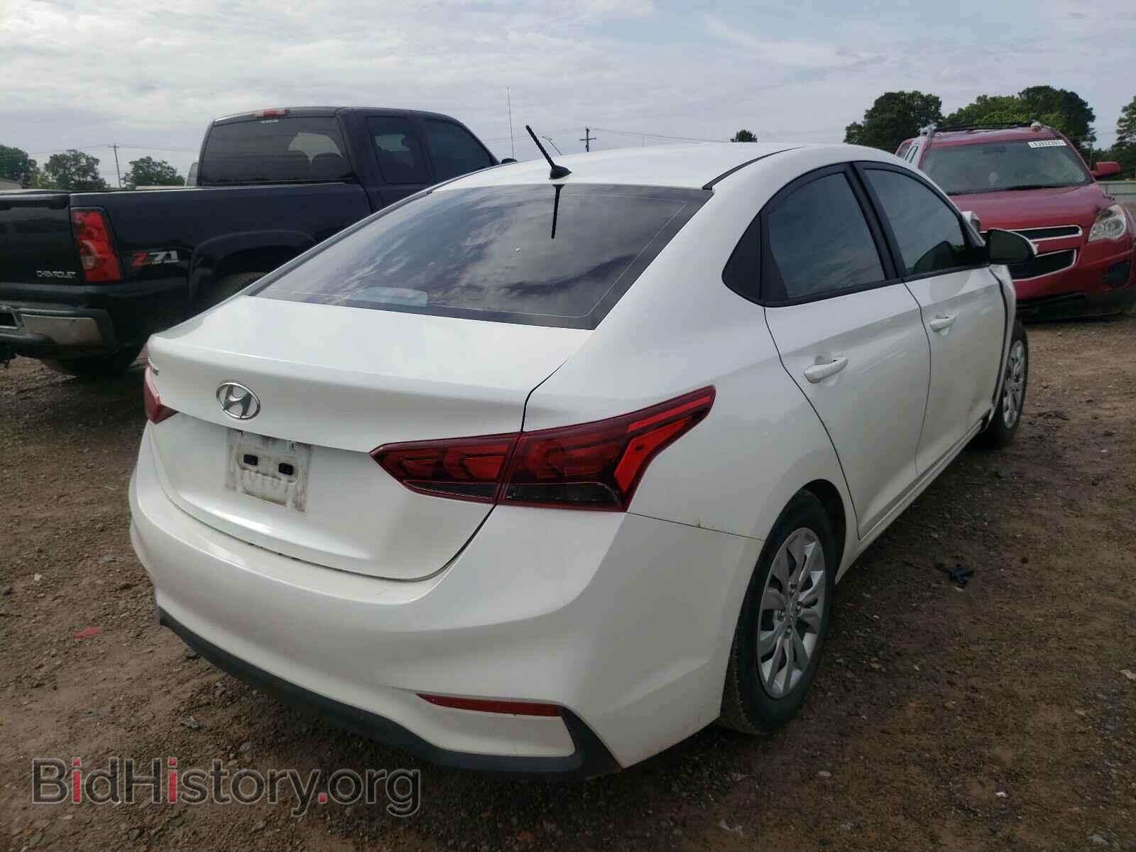 2020 HYUNDAI ACCENT - VIN: 3KPC24A65LE126593 - Фото 4