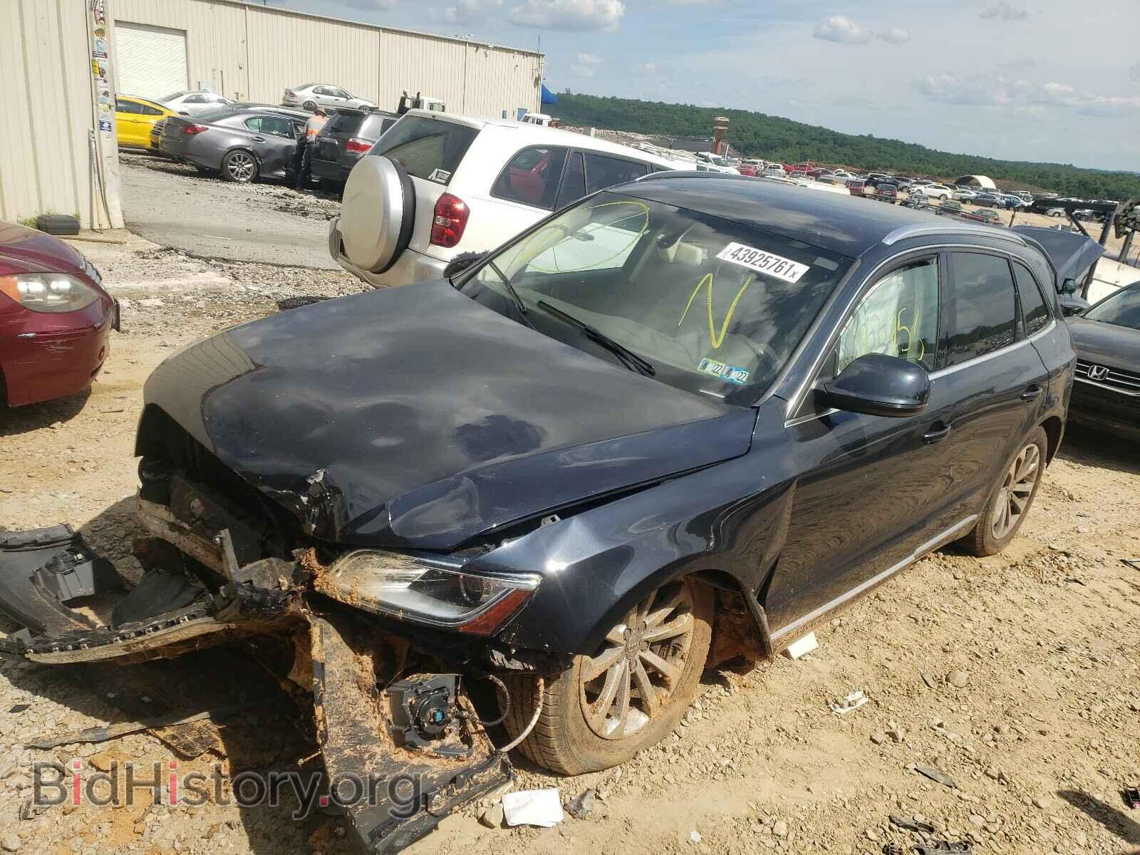 2014 AUDI Q5 - VIN: WA1CFBFP0EA047648 - Фото 2