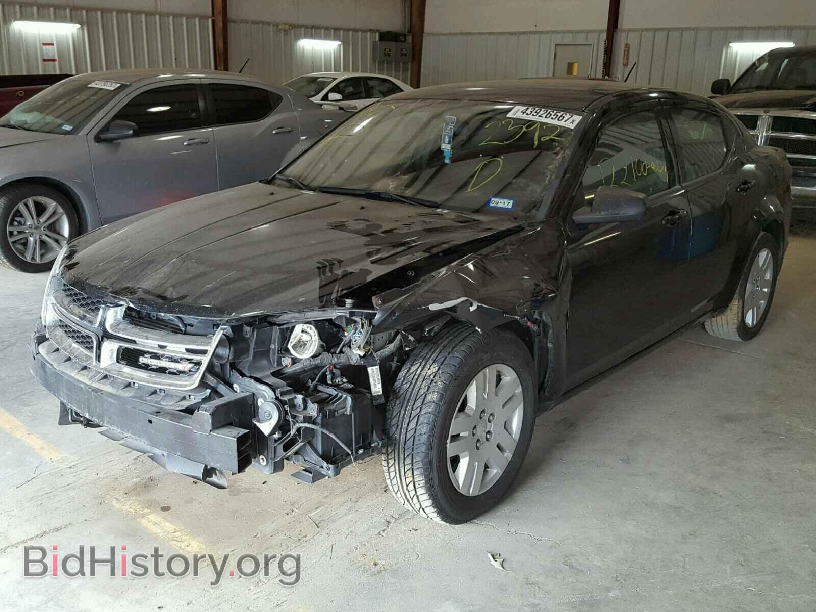2013 DODGE AVENGER - VIN: 1C3CDZAB9DN652392 - Photo 2