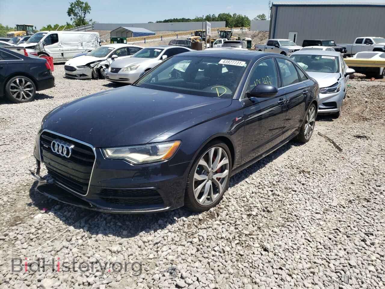 2013 AUDI A6 - VIN: WAUHGAFC3DN132892 - Фото 2