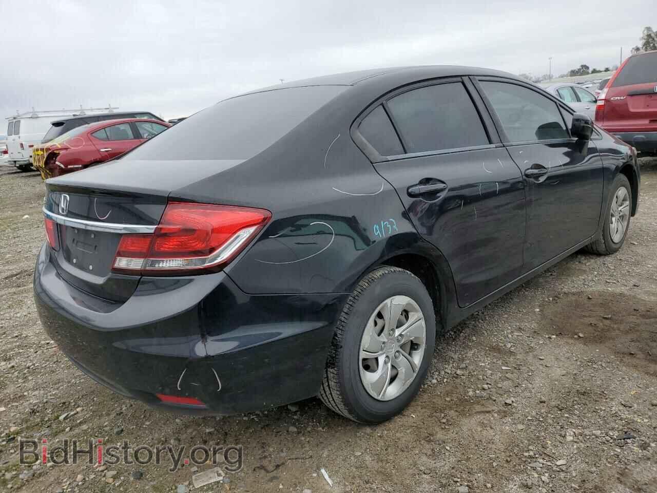 2014 HONDA CIVIC - VIN: 19XFB2F57EE004516 - Фото 3