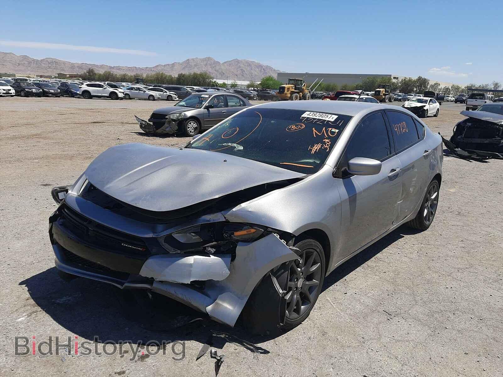 2016 DODGE DART - VIN: 1C3CDFAA2GD712108 - Фото 2