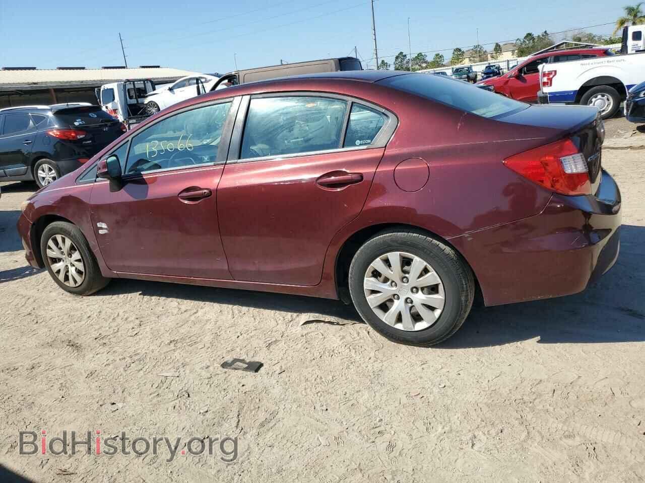 2012 HONDA CIVIC - VIN: 19XFB2F56CE066311 - Фото 2