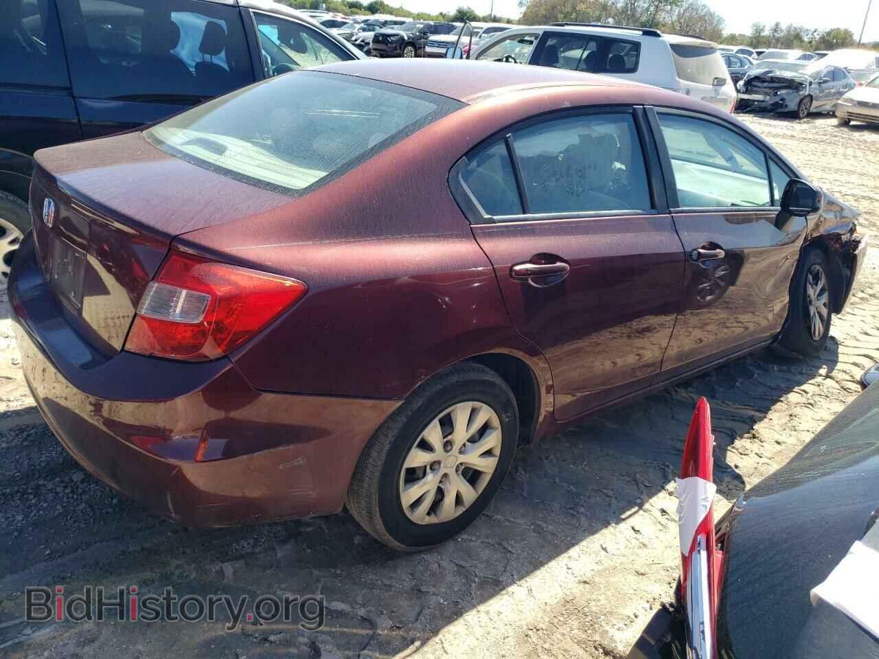 2012 HONDA CIVIC - VIN: 19XFB2F56CE066311 - Фото 3