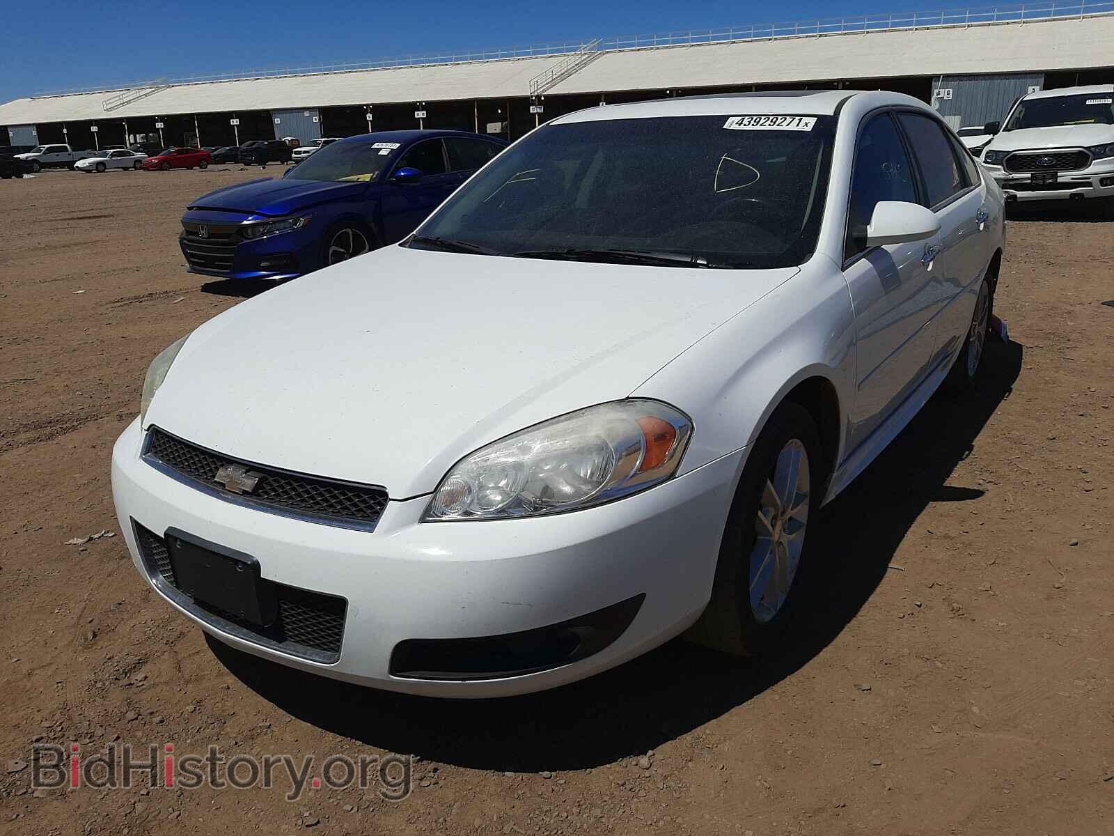 2012 CHEVROLET IMPALA - VIN: 2G1WC5E31C1162478 - Фото 2