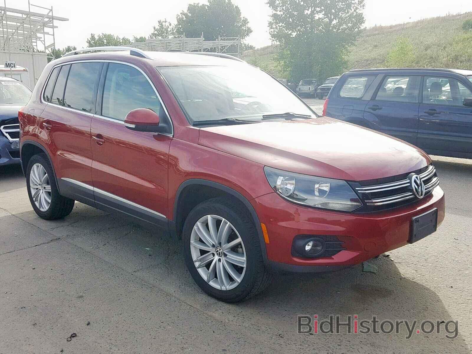 Фотография WVGBV7AX6CW092811 - VOLKSWAGEN TIGUAN S 2012